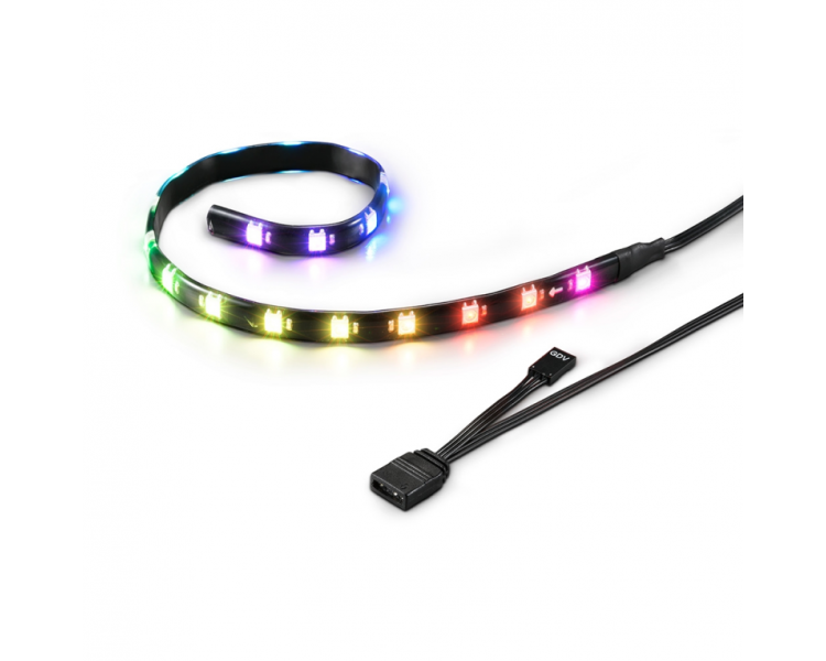 TIRA RGB LED SHARKOON SHARK BLADES 360MMX10MMX3MM 18 LEDS LONGITUD CABLE 60CM