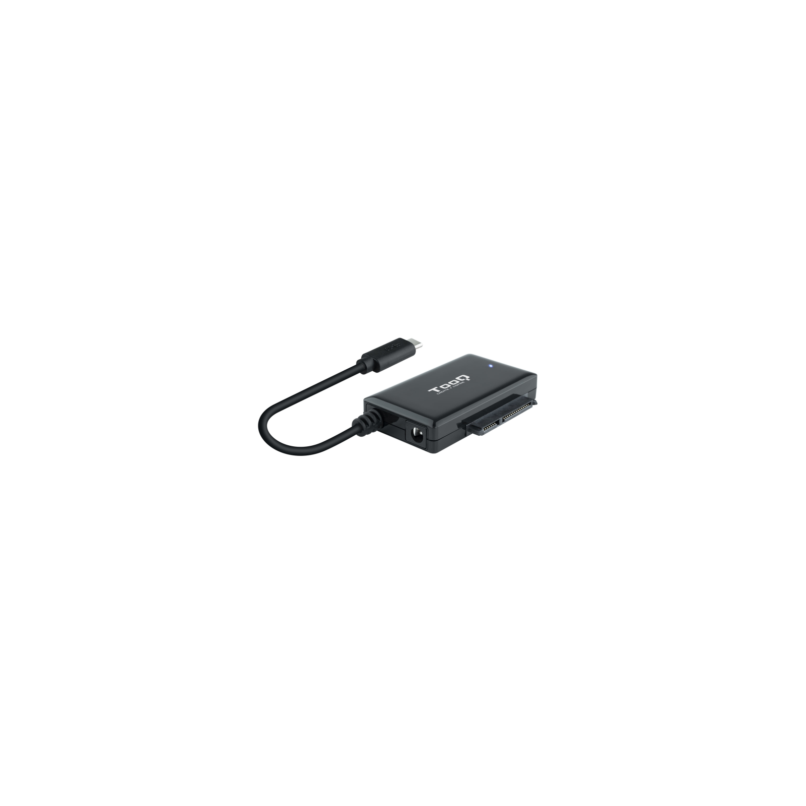 ADAPTADOR USB TOOQ 30 USB C SATA DISCOS DUROS 25 Y 35 ALIMENTADOR