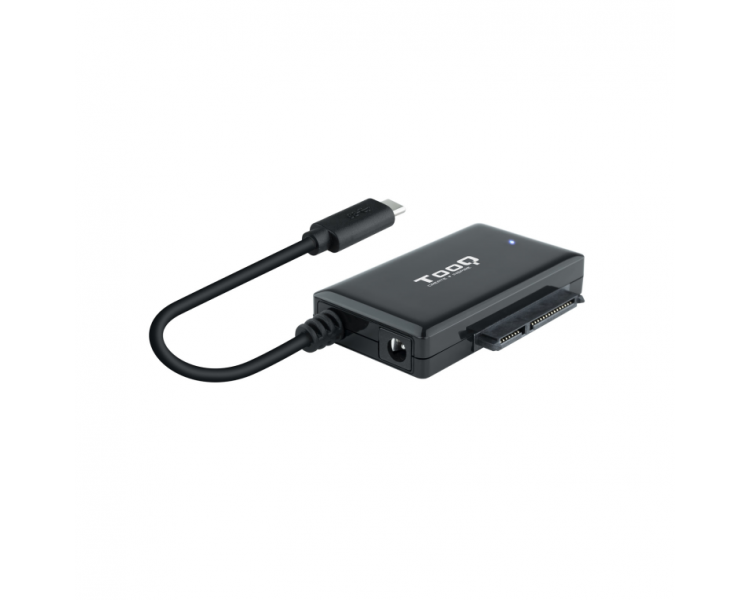 ADAPTADOR USB TOOQ 30 USB C SATA DISCOS DUROS 25 Y 35 ALIMENTADOR