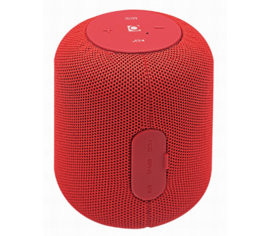 ALTAVOZ GEMBIRD 5W BLUETOOTH CON MICRO ROJO