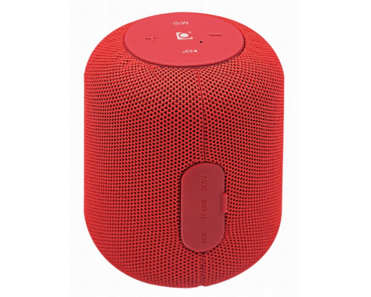 ALTAVOZ GEMBIRD 5W BLUETOOTH CON MICRO ROJO