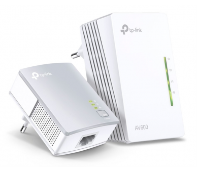 POWERLINE WIFI TP LINK AV600 300 MBPS 2 PUERTOS