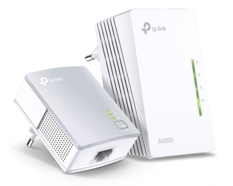 POWERLINE WIFI TP LINK AV600 300 MBPS 2 PUERTOS