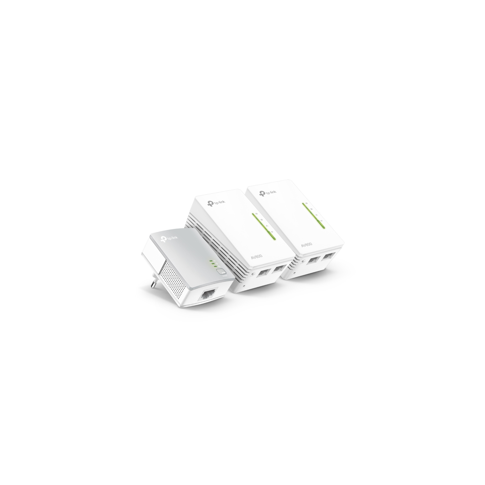 POWERLINE WIFI TP LINK AV600 KIT 3UDS 2 PORT