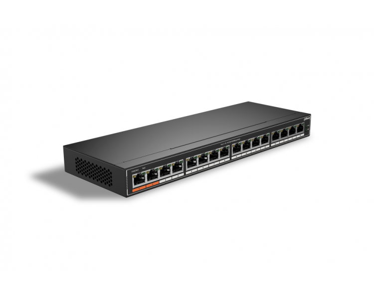 SWITCH IT DAHUA DH SG1016P 16 PORT UNMANAGED GIGABIT POE SWITCH