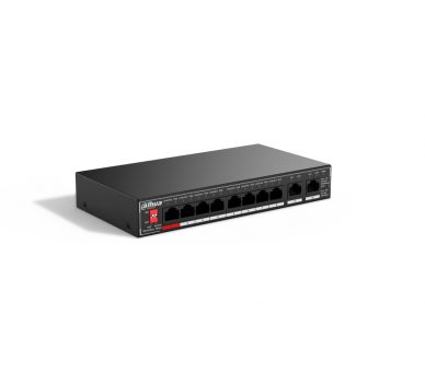 SWITCH IT DAHUA DH SG1010P 10 PORT UNMANAGED DESKTOP GIGABIT SWITCH 8 PORT POE