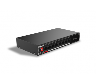 SWITCH IT DAHUA DH SG1008P 8 PORT UNMANAGED DESKTOP SWITCH WITH 8 PORT POE