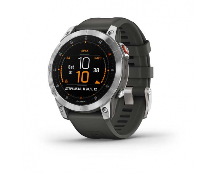 SMARTWATCH GARMIN EPIX 2 PLATA GRAFITO