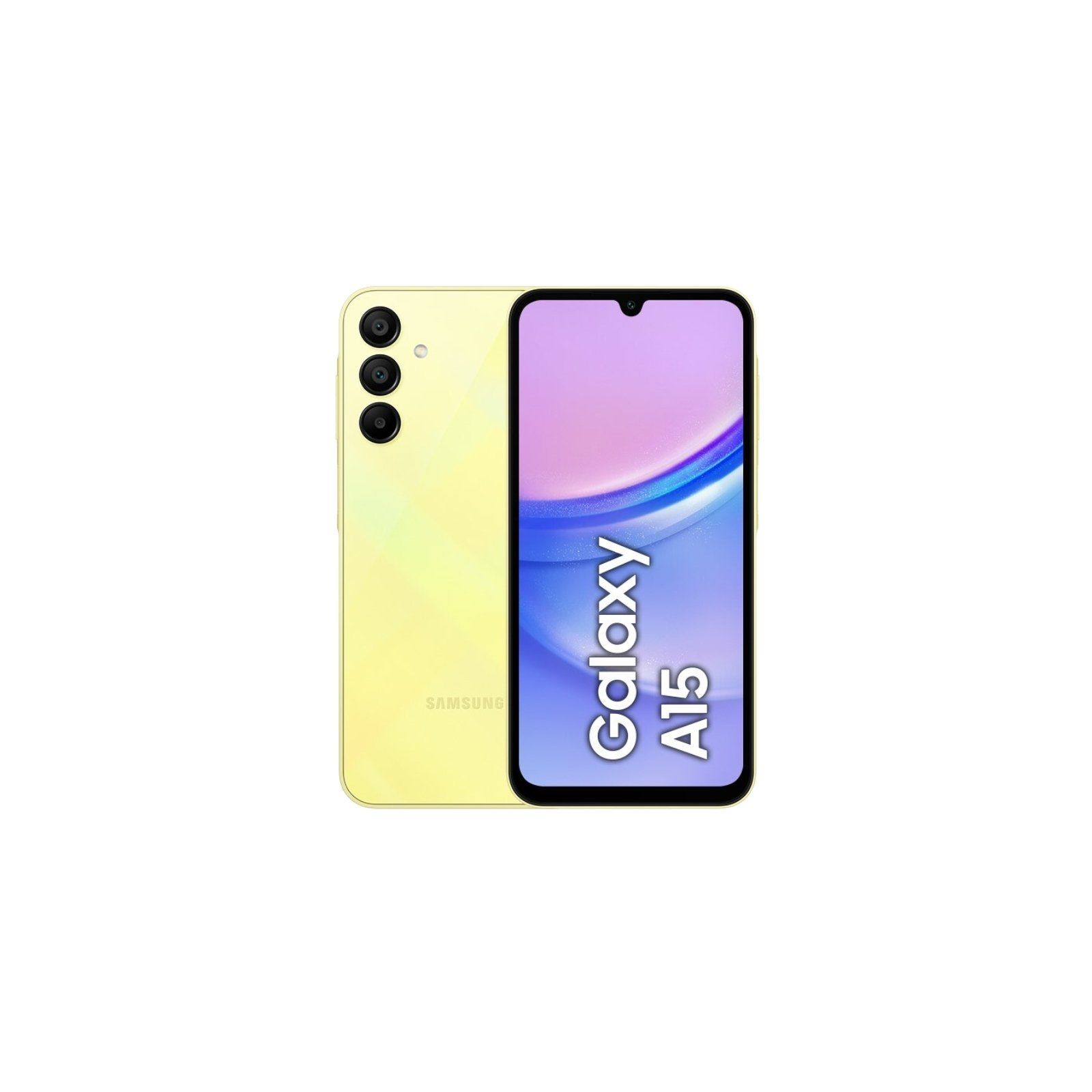 ph2Pantalla supervivida y brillante h2pLa pantalla Super AMOLED de 65 pulgadas del Galaxy A15 ofrece una claridad extraordinari