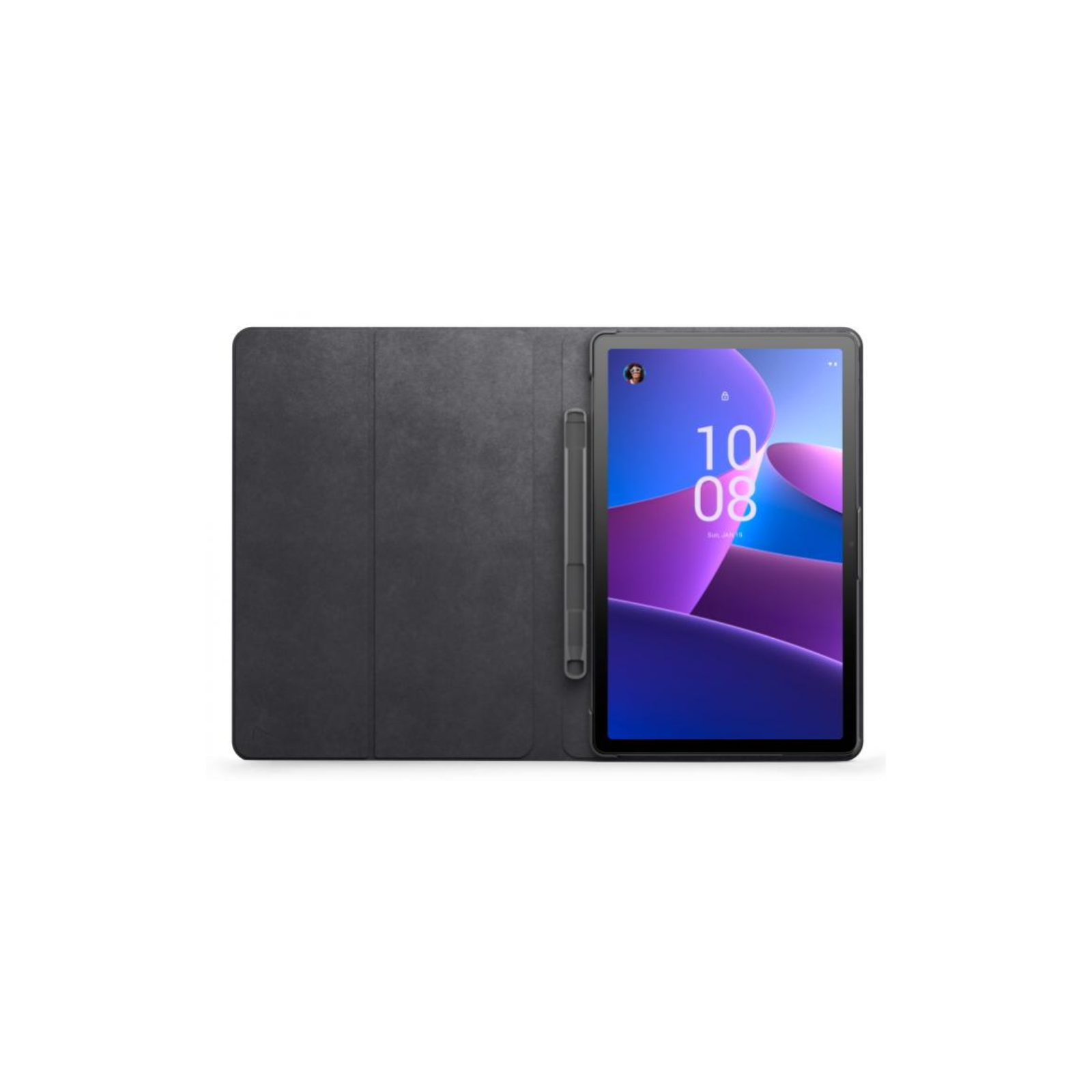 FUNDA ORIGINAL LENOVO PARA TAB M10 PLUS 3RD GEN NEGRA