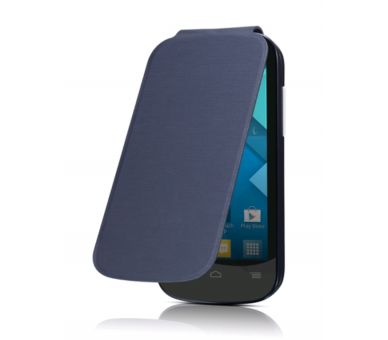 PROTECTOR FUNDA FLIP COVER ALCATEL C3 GREY