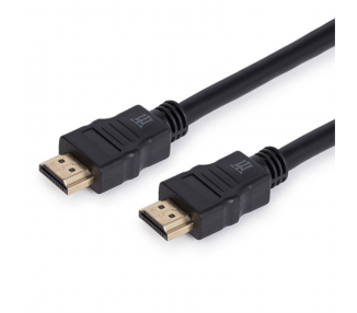 CABLE MAILLON BASIC HDMI DORADO CONECTOR HIGH SPEED BC NEGRO 18M