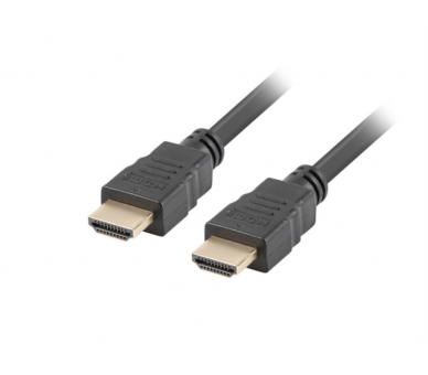 CABLE HDMI LANBERG MACHO MACHO V14 ALTA VELOCIDAD 18M NEGRO