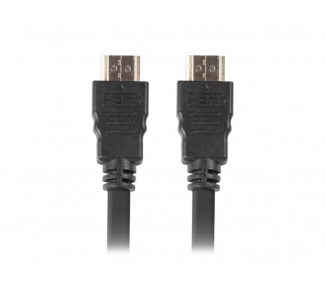 CABLE HDMI LANBERG MACHO MACHO V14 ALTA VELOCIDAD 05M NEGRO