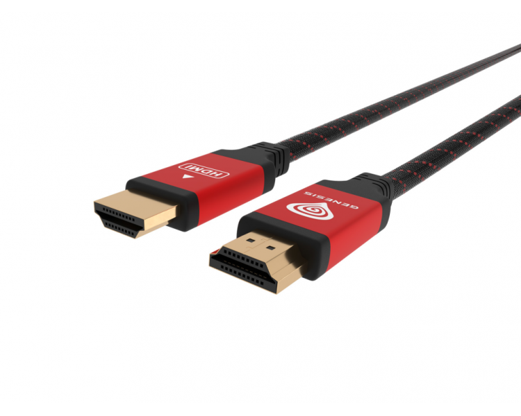 CABLE HDMI GENESIS ALTA VELOCIDAD PS4 PS3 4K V20 3M NEGRO