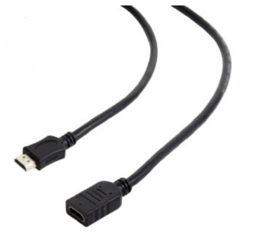 CABLE HDMI GEMBIRD EXTENSION MACHO HEMBRA V20 ALTA VELOCIDAD CON ETHERNET 05M