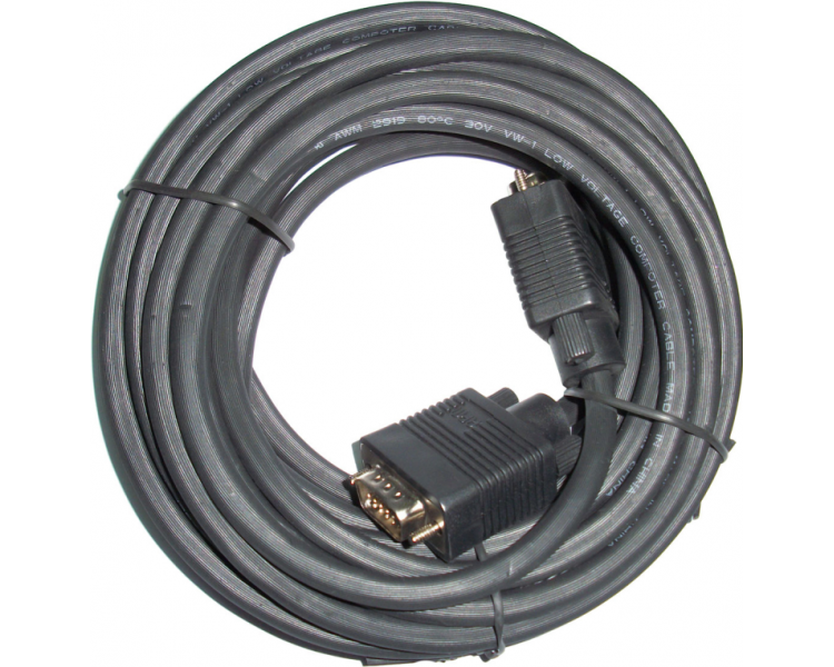 CABLE MONITOR 3GO VGA MACHO MACHO 18M