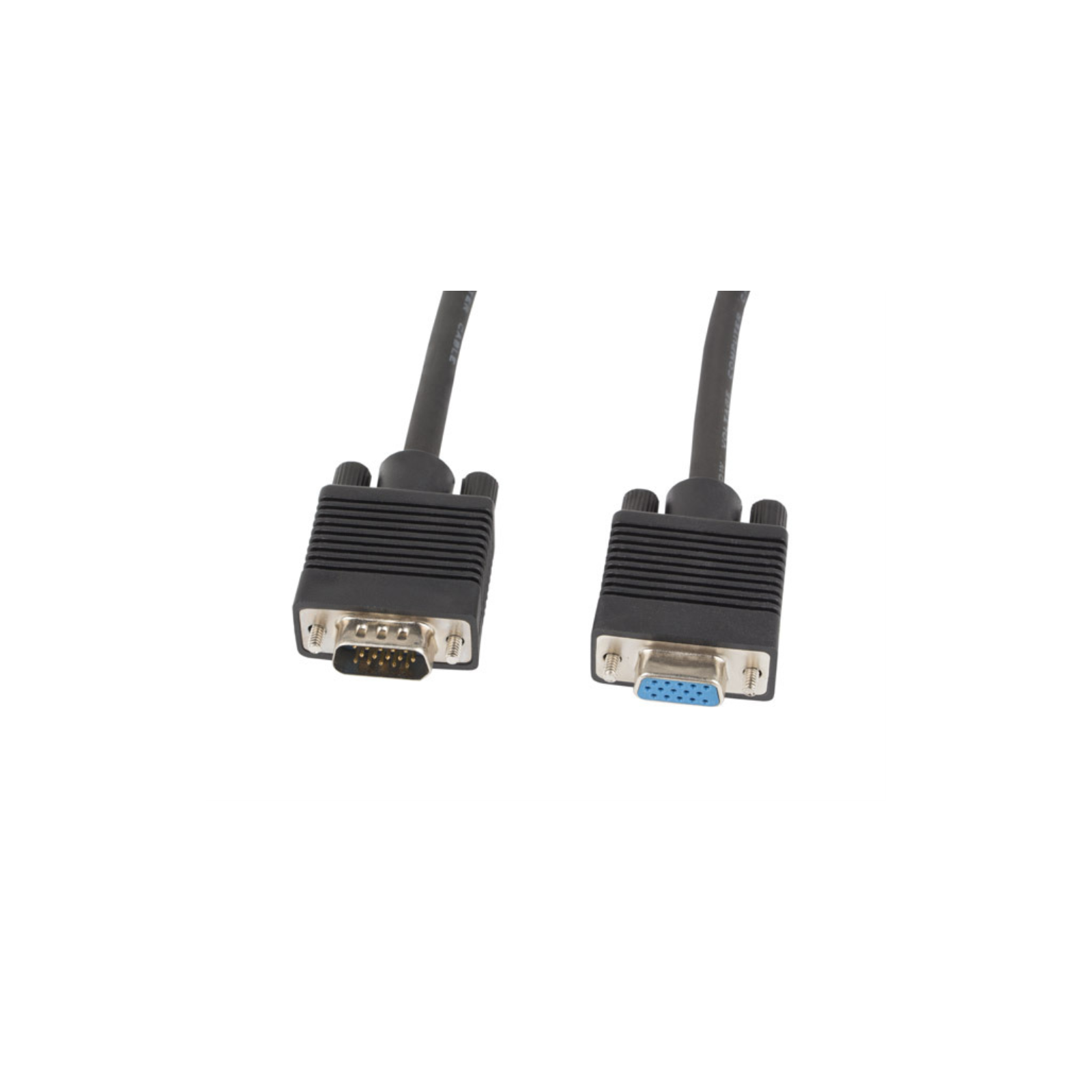 CABLE VGA LANBERG MACHO HEMBRA FERRITA NEGRO 5 M