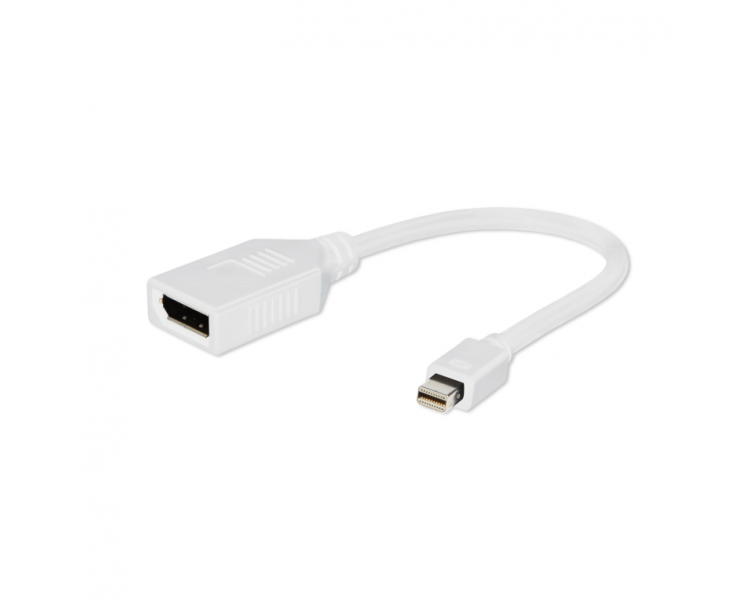 CABLE ADAPTADOR GEMBIRD MINI DISPLAYPORT MACHO A DISPLAYPORT HEMBRA BLANCO