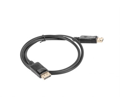 CABLE DISPLAYPORT LANBERG MACHO MACHO 4K 1M NEGRO