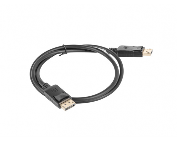 CABLE DISPLAYPORT LANBERG MACHO MACHO 4K 1M NEGRO