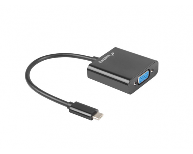 ADAPTADOR LANBERG USB 31 TIPO C VGA HEMBRA