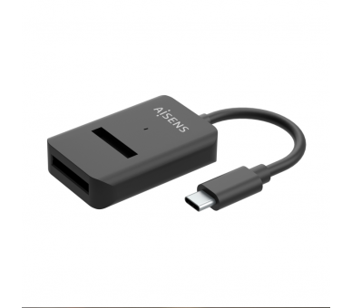 USB C DOCK AISENS M2 NGFF ASUC M2D011 BK SATA NVME A USB31 GEN2 NEGRA