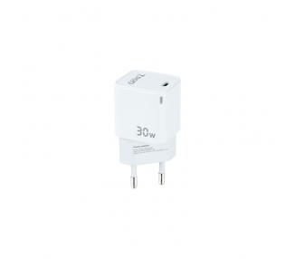 CARGADOR DE PARED TOOQ GAN USB C PD 30W