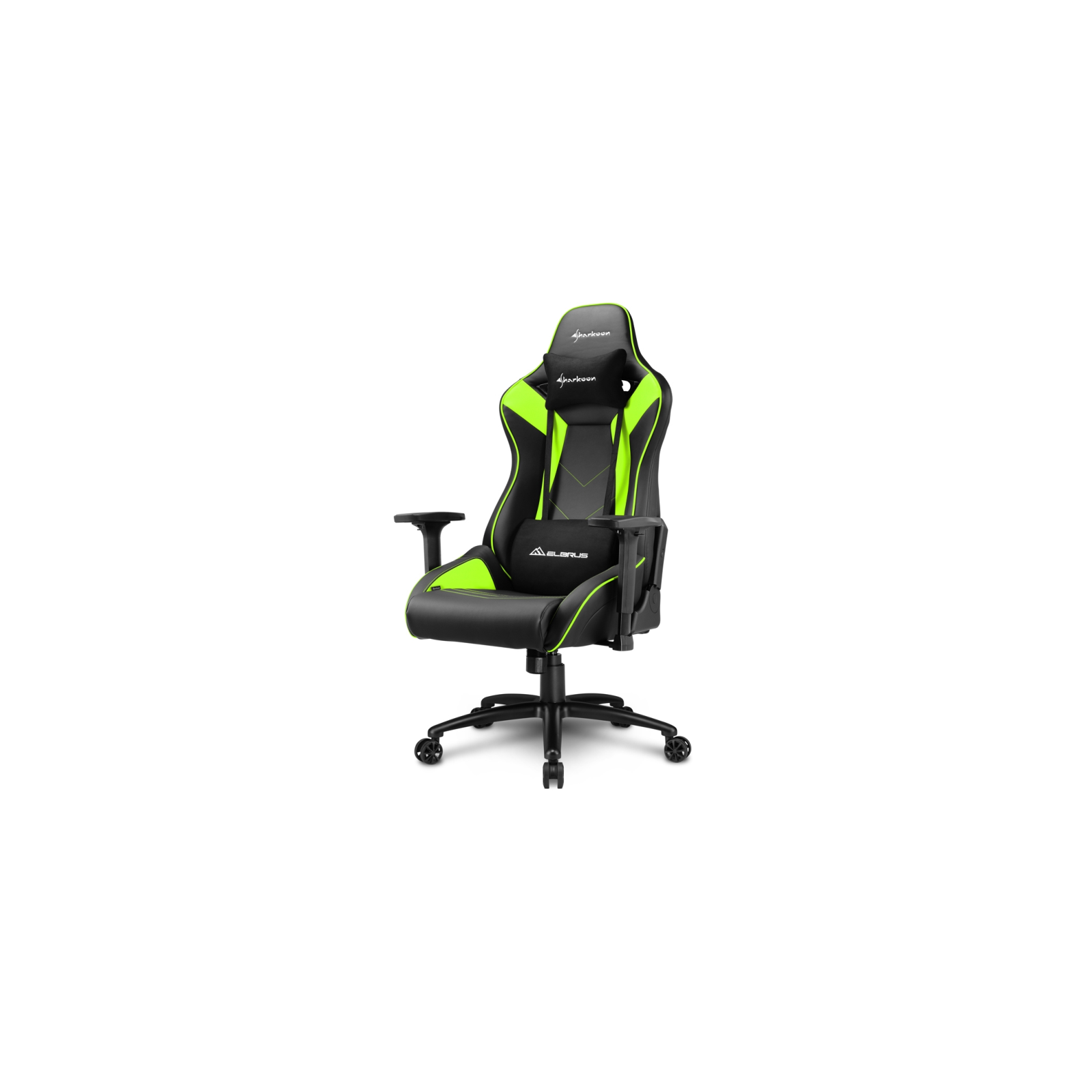 SILLA GAMING SHARKOON ELBRUS 3 NEGRO VERDE 160G