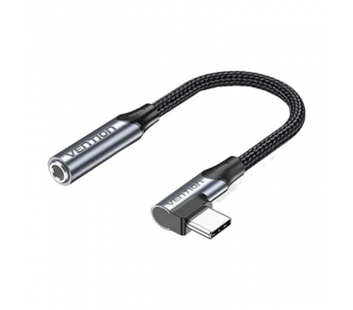 pul libEspecificaciones b li liColor gris li liTipo de conector USB C macho angulo recto hembra de 35 mm li liLongitud 01m li l