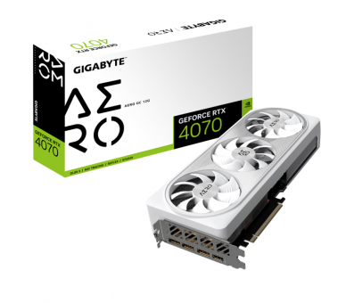 TARJETA GRAFICA GIGABYTE RTX 4070 AERO OC 12GB