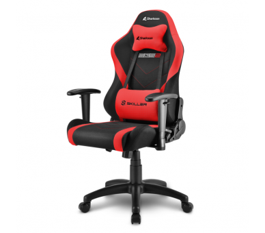 SILLA GAMING SHARKOON SKILLER SGS2 JR NEGRO ROJO