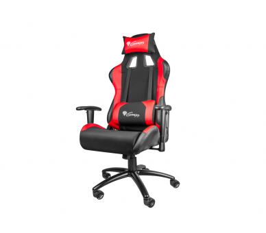 SILLA GAMING GENESIS NITRO 550 GASLIFT 4 150KG NEGRO ROJO