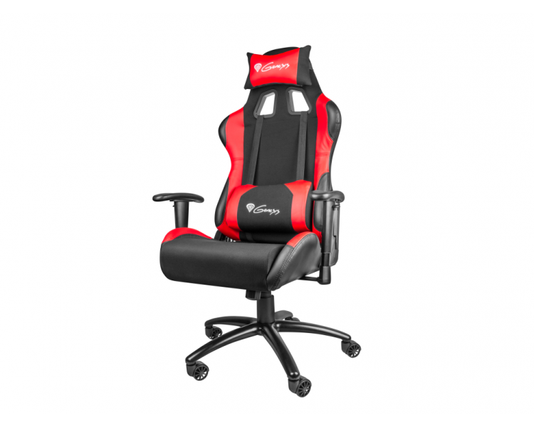 SILLA GAMING GENESIS NITRO 550 GASLIFT 4 150KG NEGRO ROJO