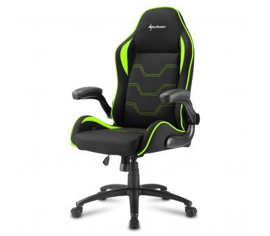 SILLA GAMING SHARKOON ELBRUS 1 NEGRO VERDE 160G