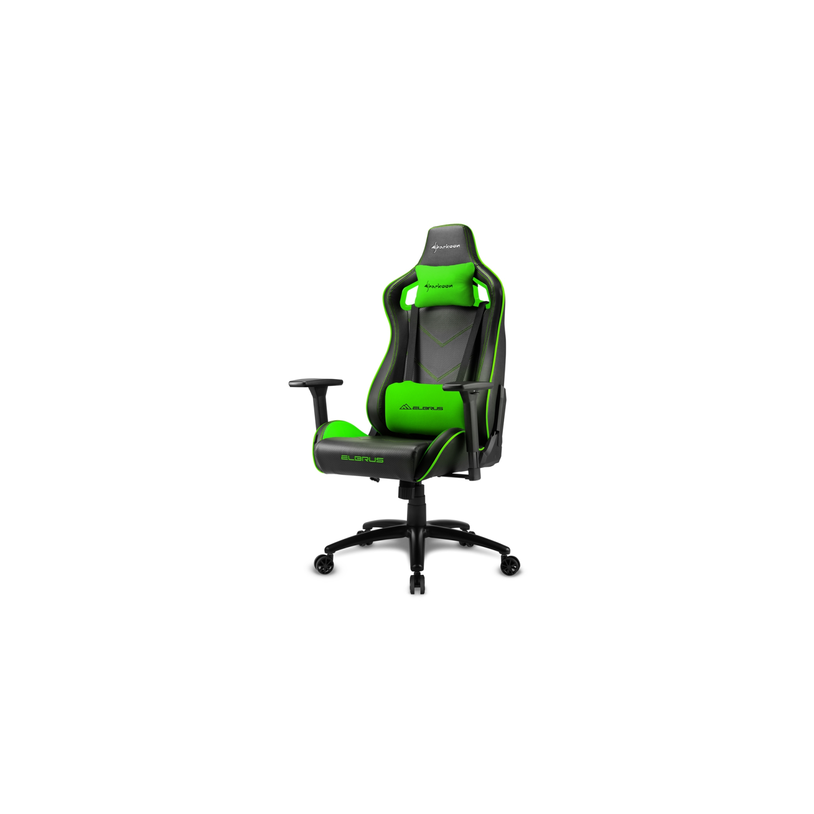 SILLA GAMING SHARKOON ELBRUS 2 NEGRO VERDE 160G