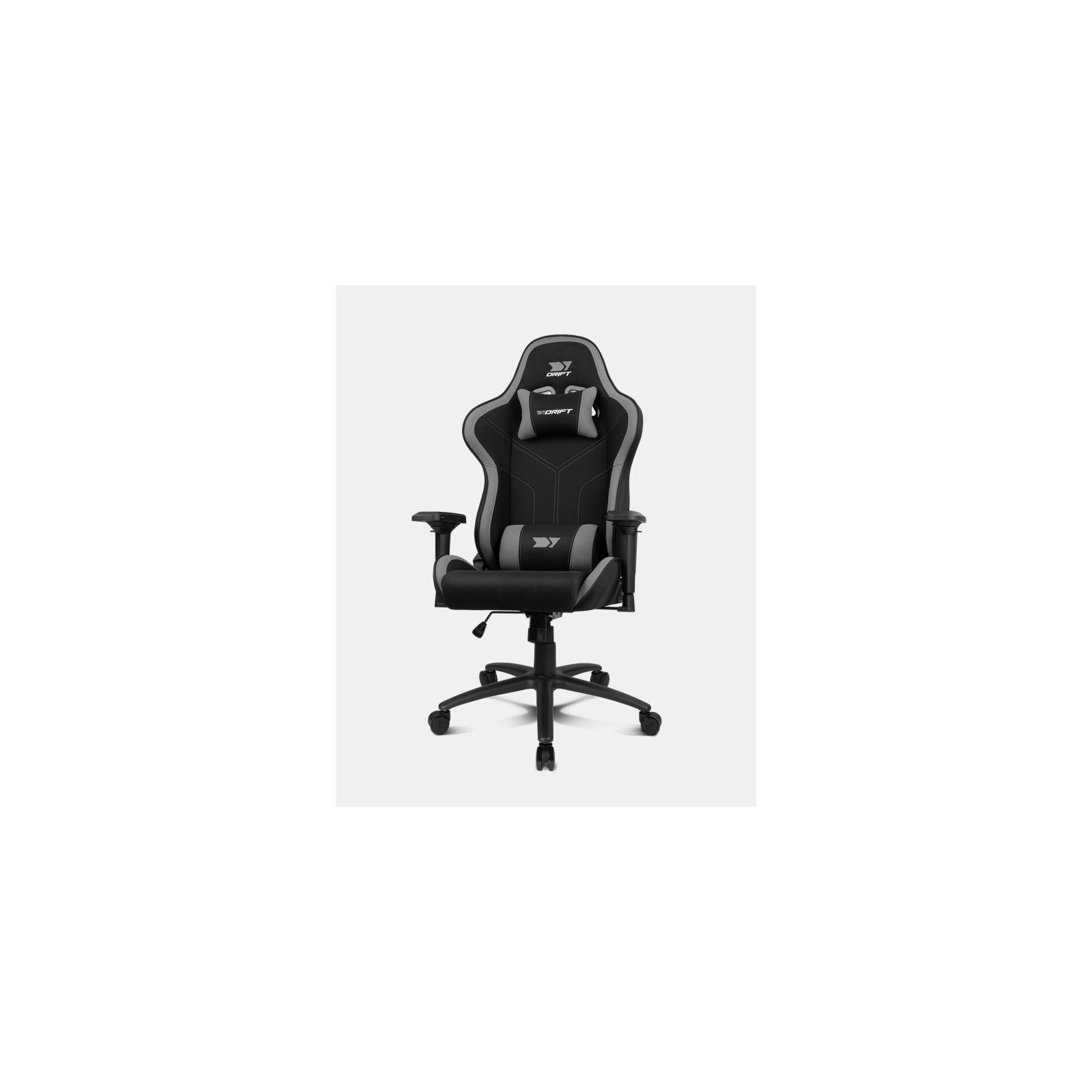 SILLA GAMING DRIFT DR110 TEJIDO NEGRA GRIS