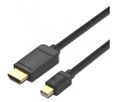 ph2Cable adaptador de Mini DisplayPort a HDMI h2divbr divh2Especificaciones h2ulliColor Negro liliTipo de conector HDMI A Macho