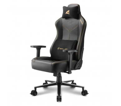 SILLA GAMING SHARKOON SKILLER SGS30 NEGRO BEIGE 165º