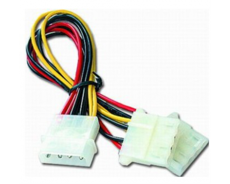 CABLE INTERNO GEMBIRD MOLEX 4 PIN 1x MACHO 2x HEMBRA