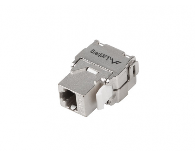 CONECTOR KEYSTONE LANBERG RJ45 CAT6A FTP 180 TOOL LESS