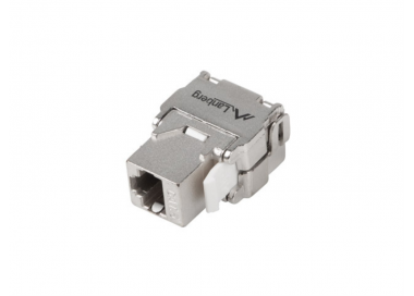 CONECTOR KEYSTONE LANBERG RJ45 CAT6A FTP 180 TOOL LESS