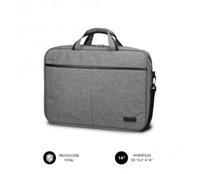 MALETIN SUBBLIM ELITE LAPTOP BAG 133 14 GREY