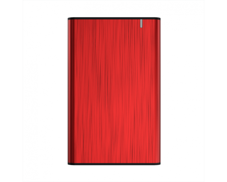 AISENS CAJA EXTERNA 25 ASE 2525RED 95MM SATA A USB 30 USB31 GEN1 ROJA