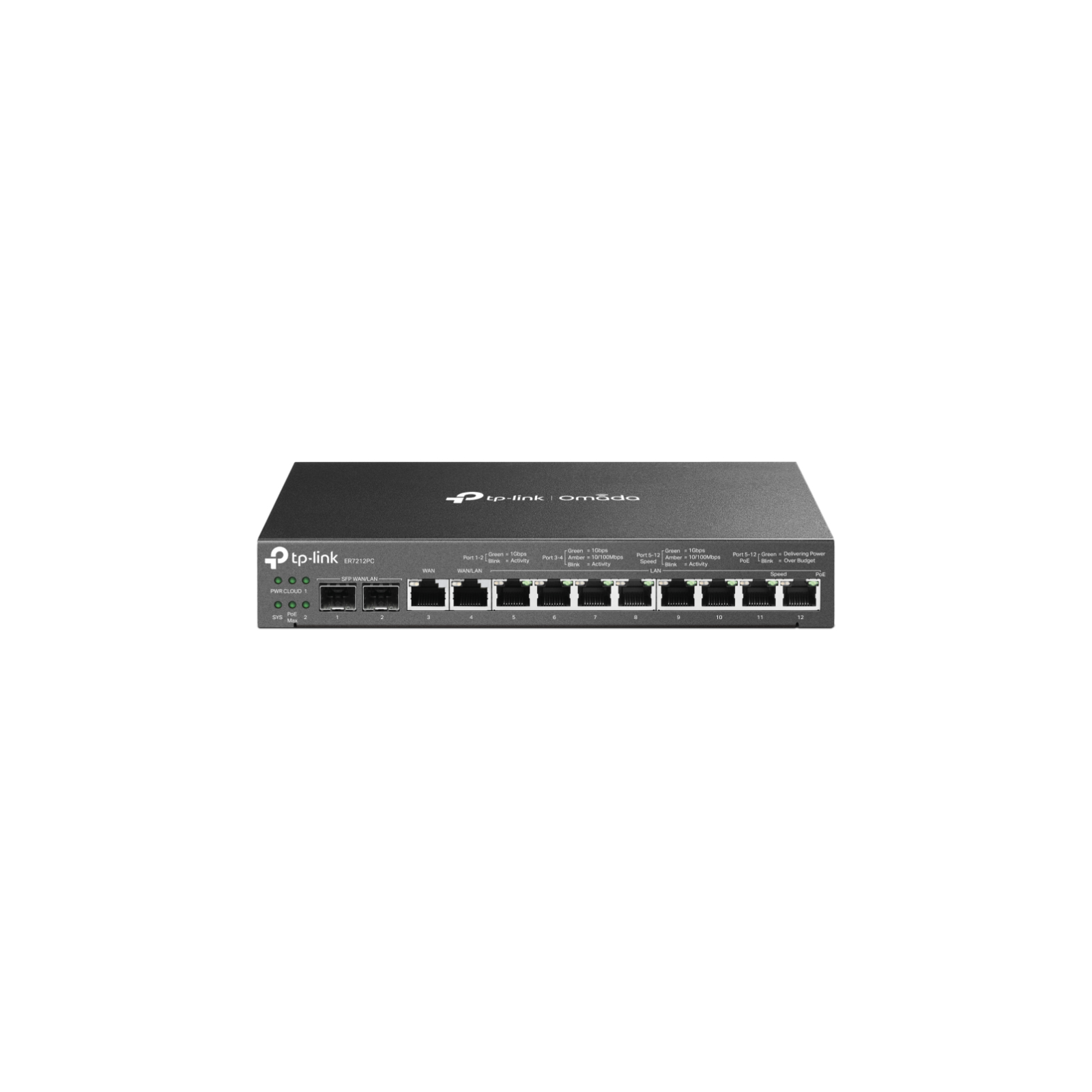 ROUTER SWITCH CONTROLLER OMADA ER7212PC VPN POE