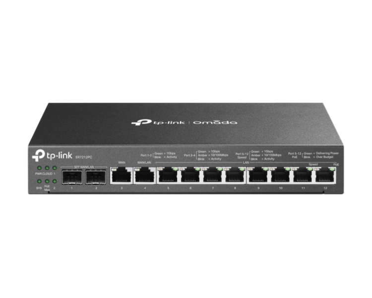 ROUTER SWITCH CONTROLLER OMADA ER7212PC VPN POE