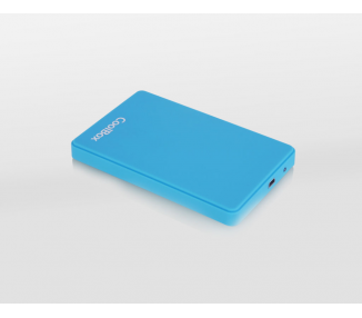 CARCASA EXTERNA HDD 25 COOLBOX SCG2543 AZUL CL USB30