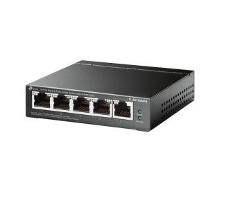 SWITCH TP LINK PROFESSIONAL 5 PORT GIGABIT EASY SMART 4 PORT POE