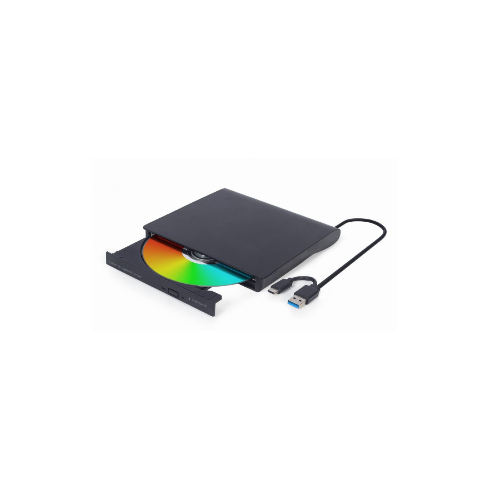 UNIDAD DE DVD GEMBIRD USB EXTERNA NEGRA