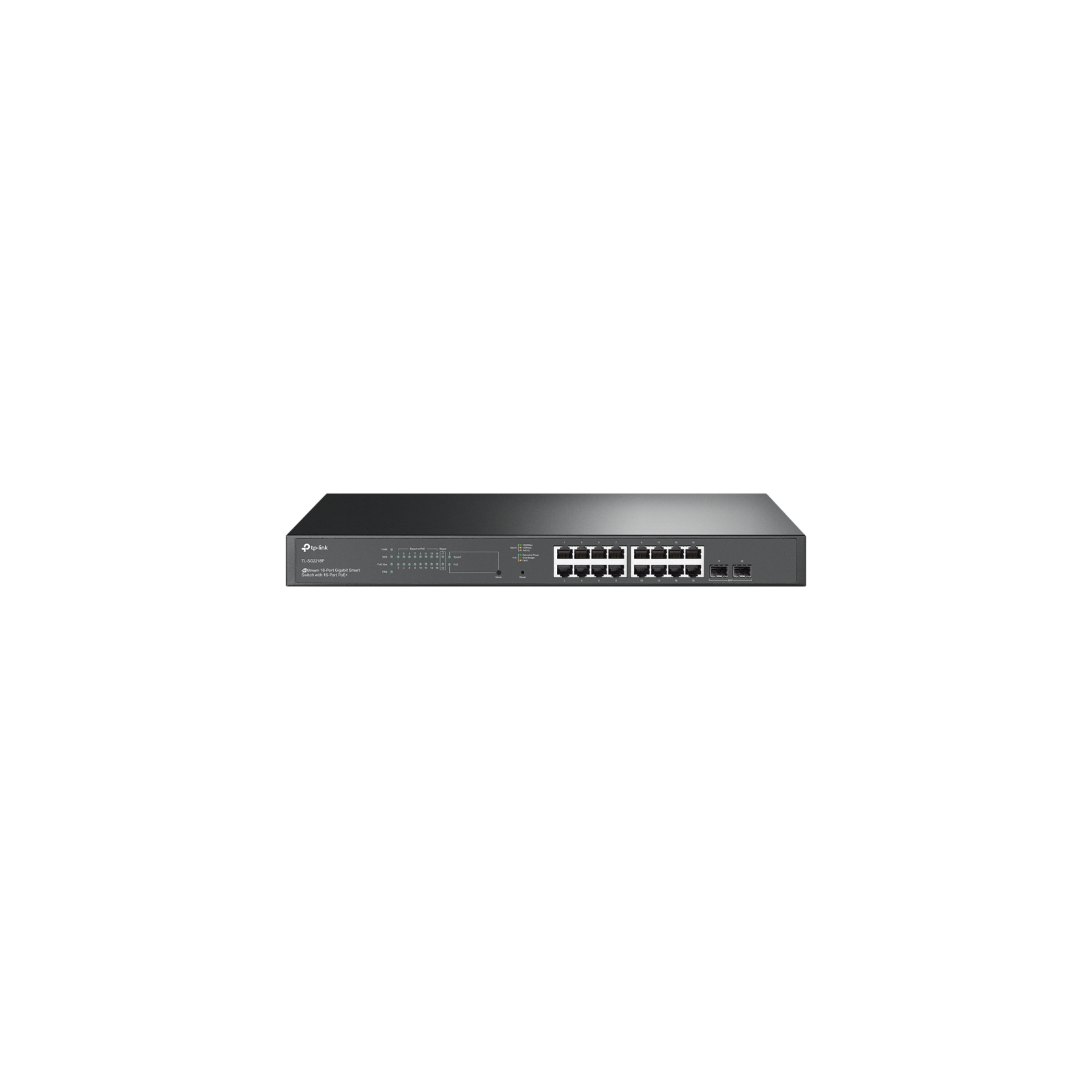 SWITCH TP LINK 18 PORT GIGABIT SMART 16 PORT POE